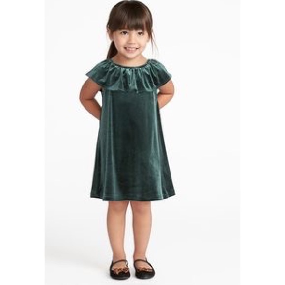 Old Navy | Dresses | Old Navy Green Velvet Dress Nwt | Poshmark